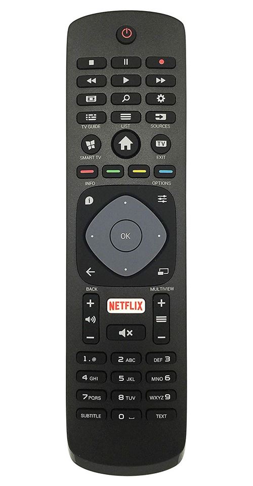 Visiodirect Télécommande De Remplacement Pour Rc19042018/01 Télévision Lcd / Led Philips -Marque - Image 3