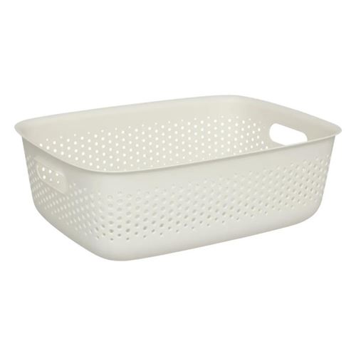 Non Communiqué Beige Five Simply Smart - Panier De Rangement "Tila" 10L Crème