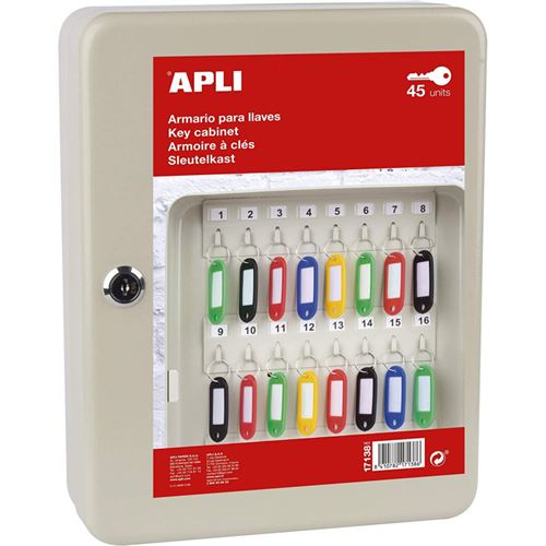 Non Communiqué Armoire À Clés - Métallique Pour 45 Clés - Apli