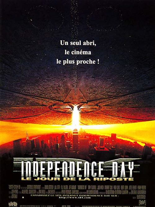 Affiche de Cinéma Originale - Independence Day - Le jour de la Riposte - 120x160cm