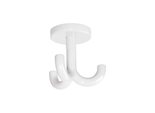 Crochet plafond HEWI 3 branches - Blanc pur - 477.80.050