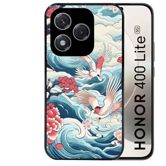 Coque noire Taperso pour Honor 400 LITE avec motif japan art - 1