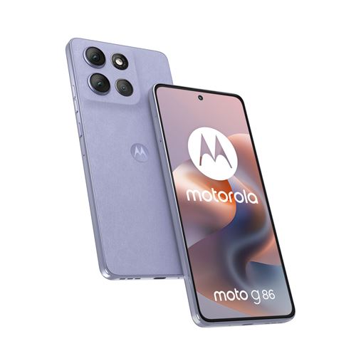 Motorola moto g86 5G 16,9 cm (6.67 ) Double SIM Android 15 USB Type-C 8 Go 256 Go 5200 mAh Lilas