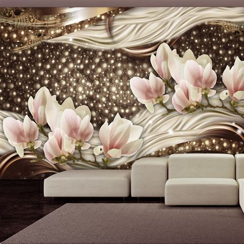 Papier peint - Perles et Magnolias 343x245 -