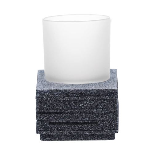 RIDDER Gobelet de salle de bain Brique Anthracite