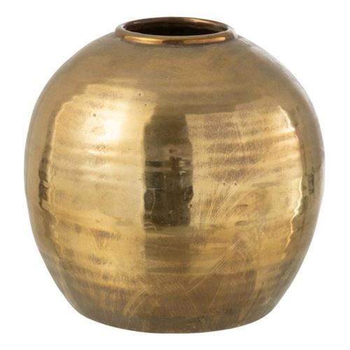 Non Communiqué Vase Design En Argile Arya 28Cm Or