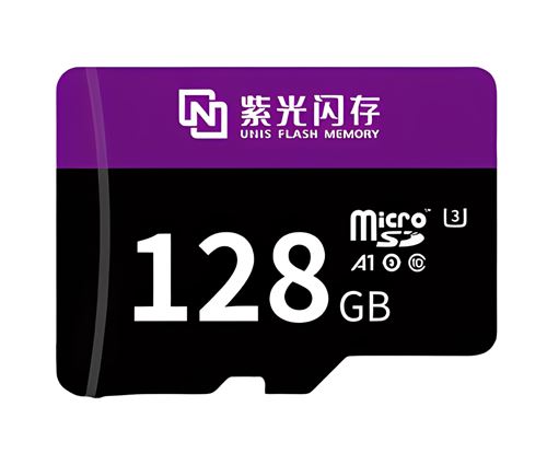 Carte Microsd UNIS - 128 Go - UHS-I U3, conférence 100 mois, compatible 4K, Étanche et Antichoc