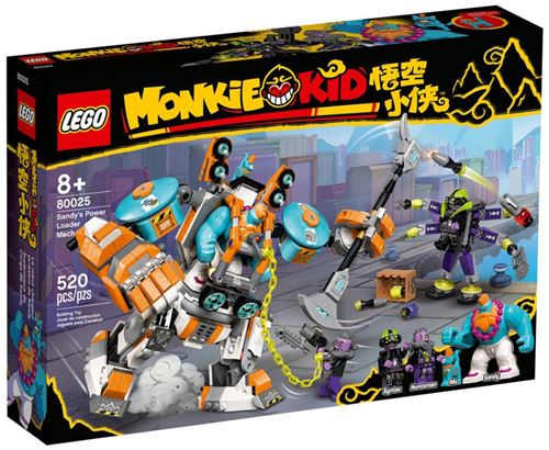 LEGO&reg; Monkie Kid&trade; 80025 Le puissant robot chargeur de Sandy 