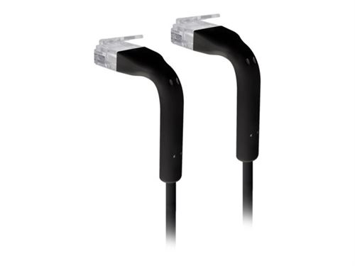 Ubiquiti UniFi - Cordon de raccordement - RJ-45 (M) pour RJ-45 (M) - 2 m - 3 mm - CAT 6 - démarré - noir