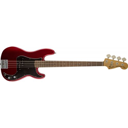 Fender Nate Mendel P Bass - touche palissandre - Candy Apple Red (+ housse)