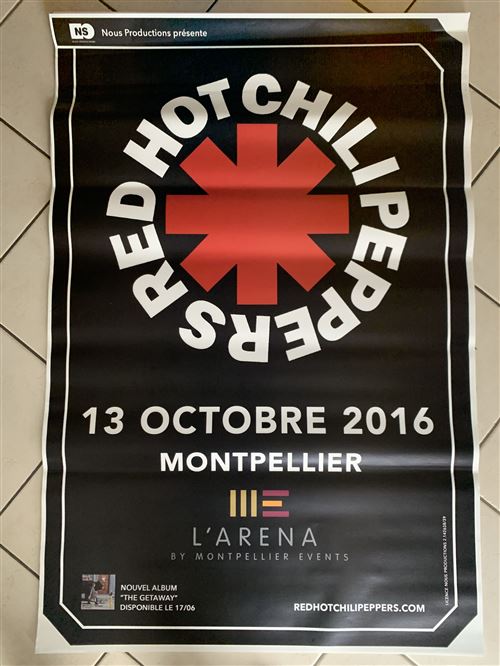 Red Hot Chili Peppers - The Getaway 2016 - RHCP - 80x120cm - Affiche