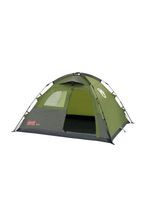 COLEMAN Tente Instant Dome 3 - 3 Personnes - Vert et Gris