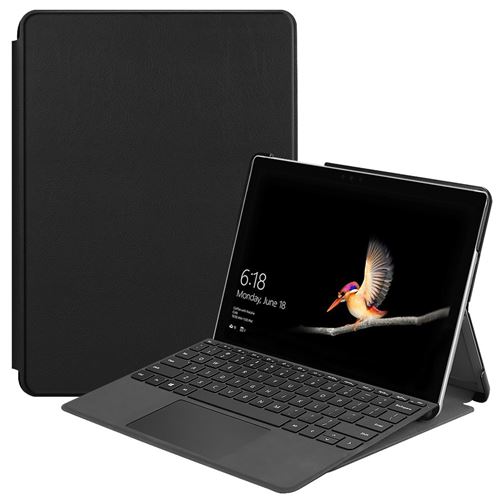 GENERIQUE - Étui pour Microsoft Surface Go 2 - Support intégré - Porte-stylo - Noir - Image 2
