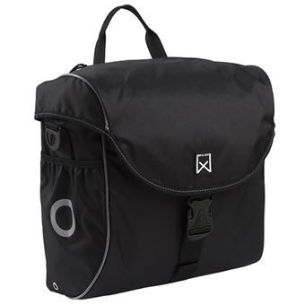 Sacoche de vélo Willex Pakaftas 300 19L Noir et Argent