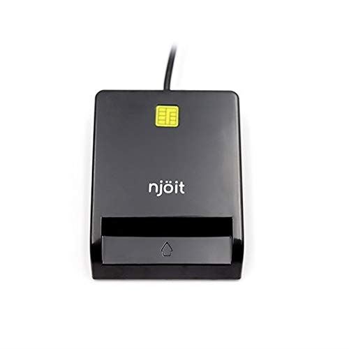 Lecteur de Carte EXT NJOIT DNI NJSMARTCARDREADER Cartes CRIPTOGRAPHIQUES + SIM NJSMARTCARDREADER