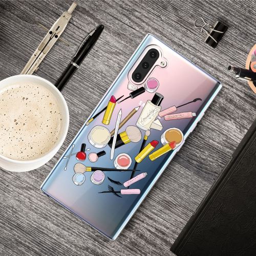 Coque en TPU impression de motifs clair maquillage pour votre Samsung Galaxy Note 10