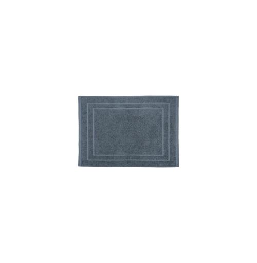 Tapis de salle de Bain en coton Gris fonc&eacute; 50 x 70 cm