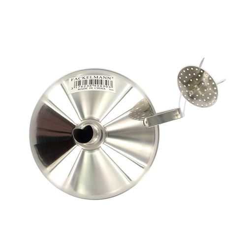 Entonnoir de cuisine inox avec grille pour impuretés Fackelmann ref 4043050