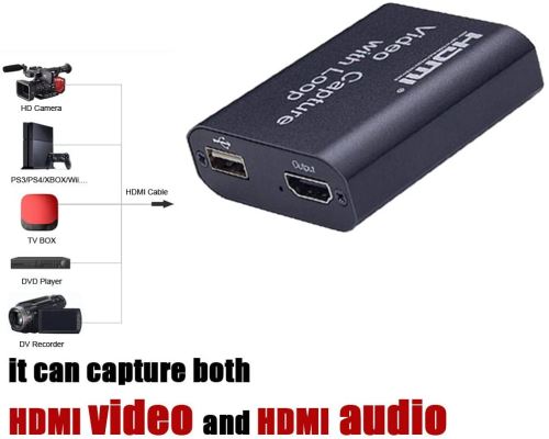 4€03 sur Carte de Capture vidéo HDMI, périphérique de Capture