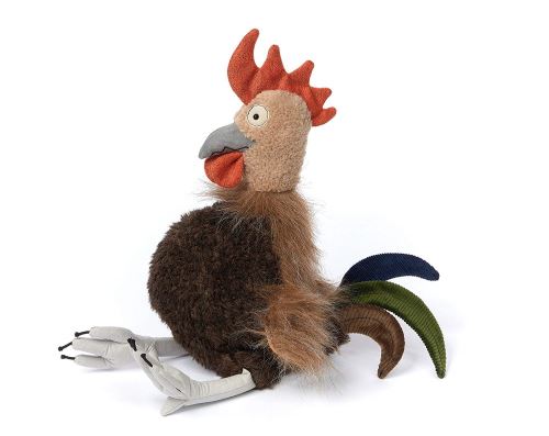 sigikid 38944 Peluche pour Adultes et Enfants Coq Papa Gallo BeastsTown