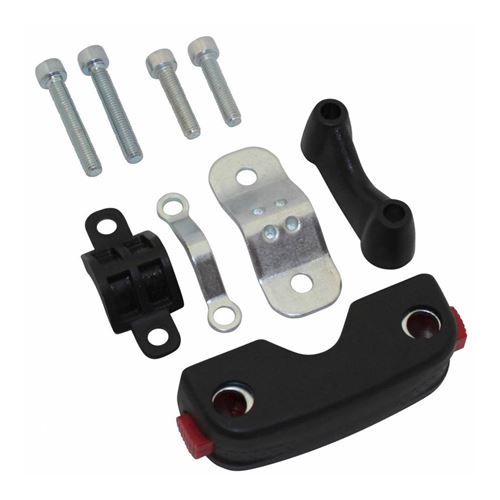 Fixation porte bebe-siege enfant polisport avant pour cadre bilby junior- bubbly mini- guppy mini (vendu a l unite)