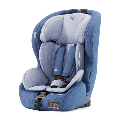 Kinderkraft SAFETY-FIX, Siège auto, De 9 à 36kg, Groupe I/II/III, ISOFIX, Bleu marine