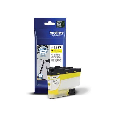 Brother LC3237Y approprié pour HLJ6000DW Encre Jaune 1500 côtés