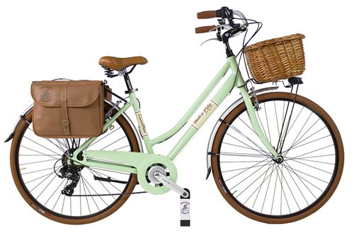  Dolce Vita by Canellini V&eacute;lo de Ville Retro Vintage aluminium dame Vert Clair 50 