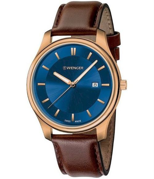 Wenger Montre Homme 01.1441.119 Bleu