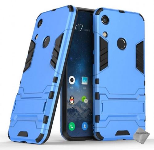 Coque rigide anti choc pour Huawei Y6s avec verre trempe - BLEU CLAIR