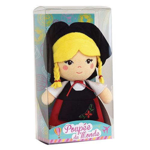 Jemini poupees du monde alsacienne +/- 20 cm