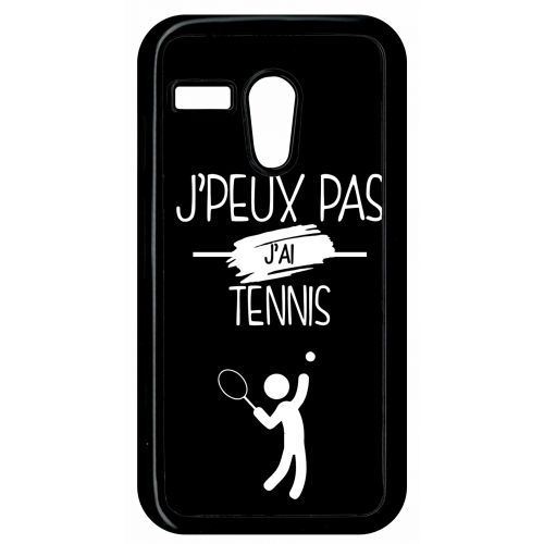 Coque motorola moto g j peux pas j ai tennis 2