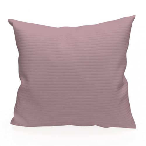 Housse de coussin Léo rose 60x60 cm