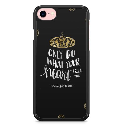 Coque Fifrelin pour iPhone 7 PLUS et iPhone 8 PLUS Only do what your heart tells you citation