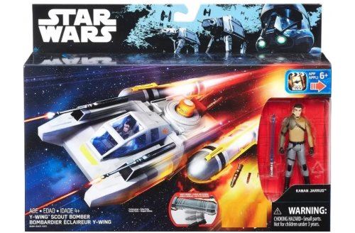 Chasseur Y wing Vehicule Et Figurine Star Wars Rebels Hasbro B9594 - vue 2