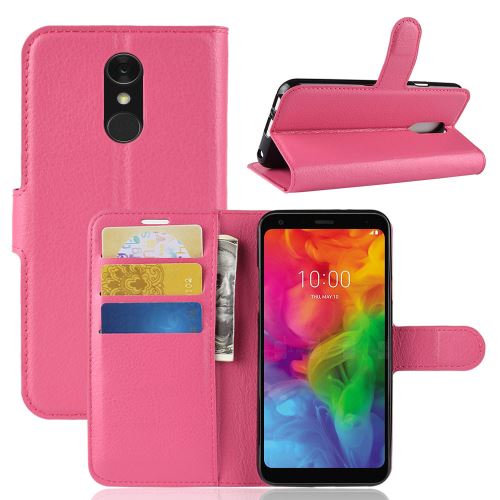 Etui Housse Portefeuille Pour LG Q Stylus - Rose