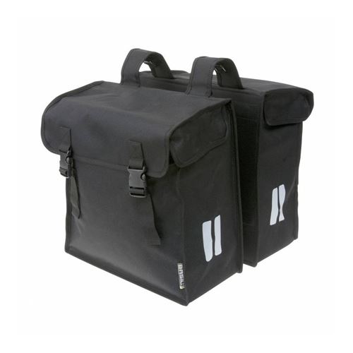 Basil sacoche double Mara XXL47 litres noir