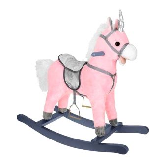 Cheval A Bascule Licorne Sonore Jouet Enfant Bebe Rose Accessoires Circuits Et Vehicules Achat Prix Fnac