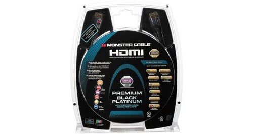 Cable video Monster CORDON PLATINIUM LED 15M
