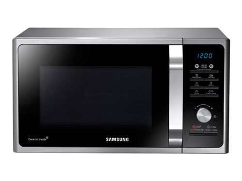 Samsung MG23F301TAS - Four micro-ondes grill - pose libre - 23 litres - 800 Watt - argent