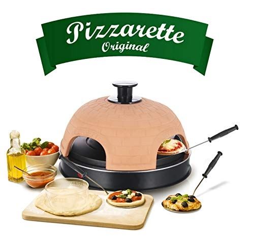 Emerio po-115985 machine et four à pizzas 4 pizza(s) noir, orange 900 w