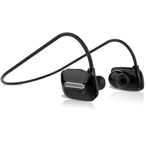 Ecouteurs S802 Bluetooth, Sans Fil In-Ear Sport IPX5– Noir