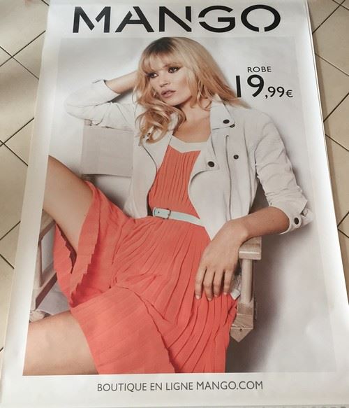 Kate MOSS - 120x175 cm - AFFICHE / POSTER