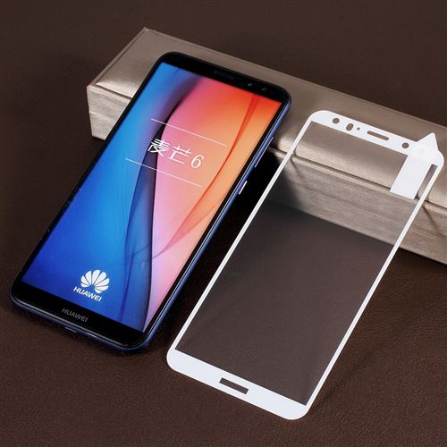 Coque en TPU solide défense de couverture complète blanc pour votre Huawei Mate 10 Lite