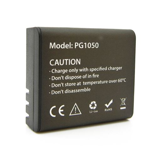 Easypix 1472 Lithium-Ion (Li-Ion) 1050mAh 3.7V batterie rechargeable - Batteries rechargeables (1050 mAh, Lithium-Ion (Li-Ion), 3,7 V, Noir)