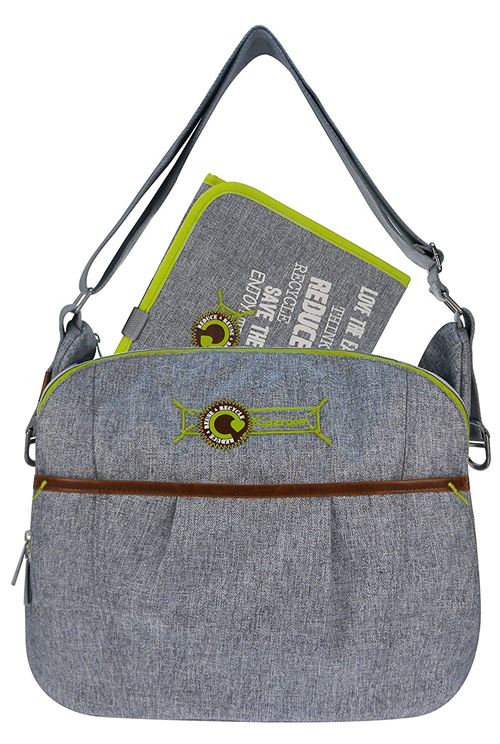Kidz Room 030–7258 Sac à langer Ecological Rounded, 30 x 41 x 15 CM