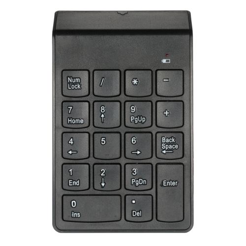 KKmoon 2.4G USB 18 Keys Pavé, Mini Clavier Numérique sans Fil pour iMac/MacBook/MacBook Air/Pro Laptop PC Notebook Desktop