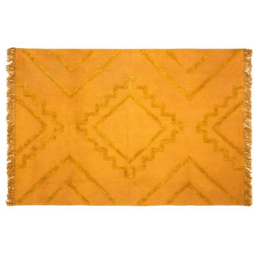 Tapis Déco Tufté Inca 120x170cm Ocre