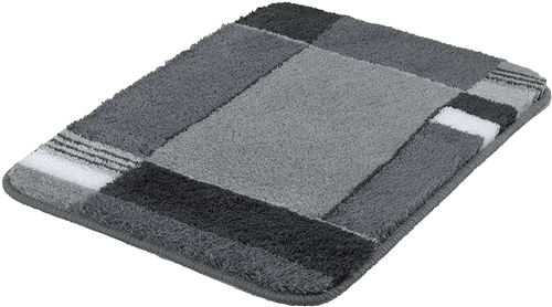 Kleine Wolke 7258901313 Padova Tapis de Bain Gris Anthracite 50 x 65 cm