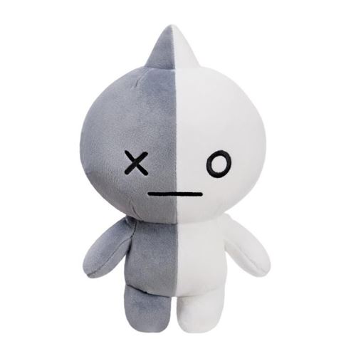 Aurora câlins Amis de la ligne BT21de 30 cm en peluche gris/blanc